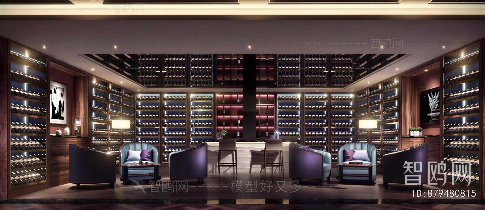 Modern Wine Cellar/Wine Tasting Room