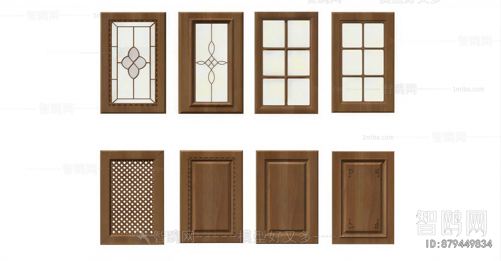 Simple European Style Door Panel