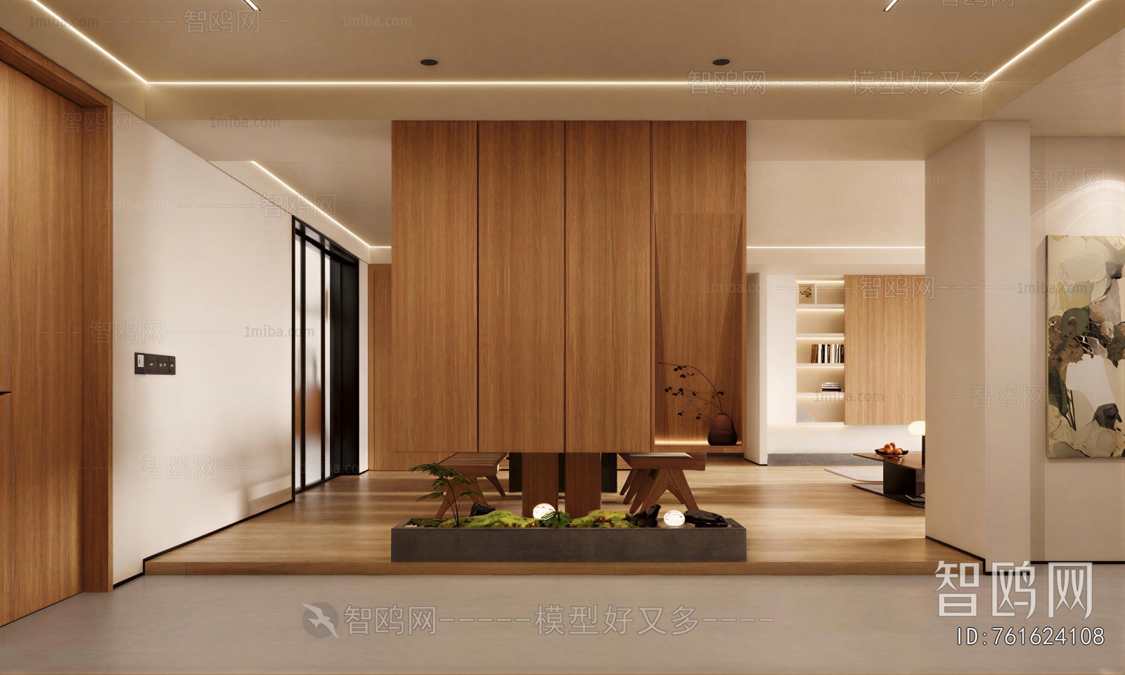 Modern Hallway