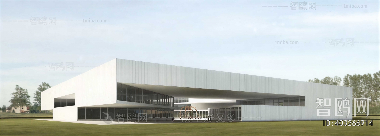 Modern Public Building