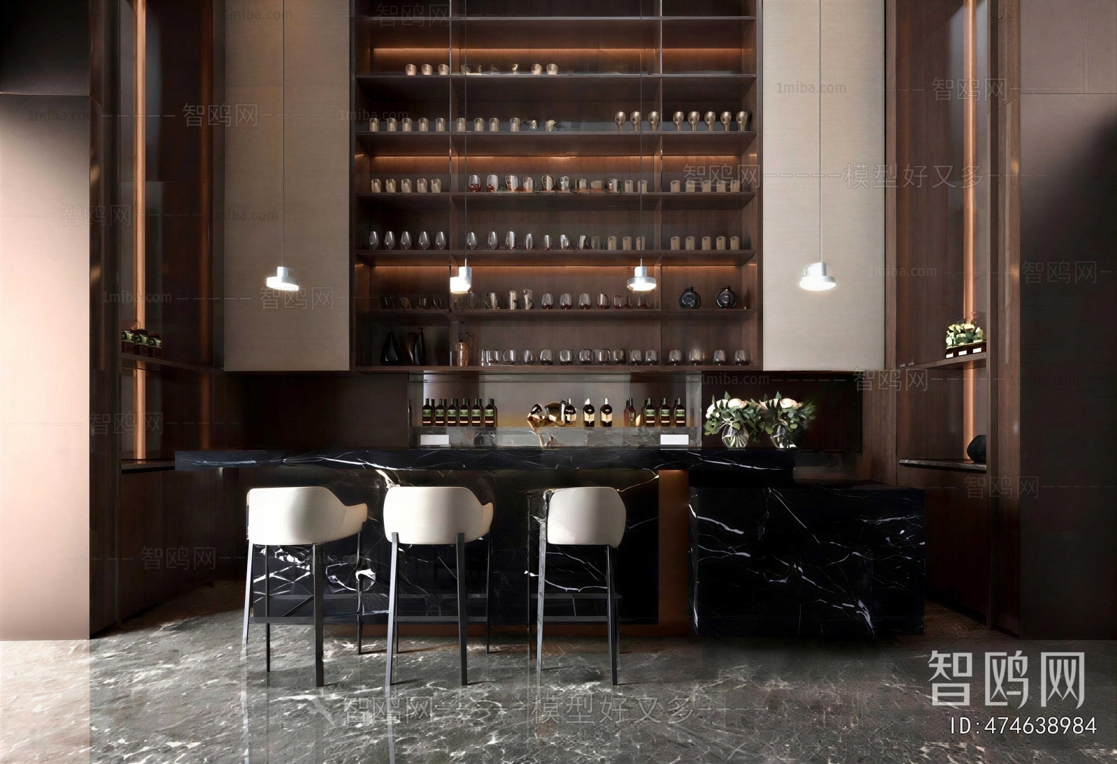 Modern Counter Bar