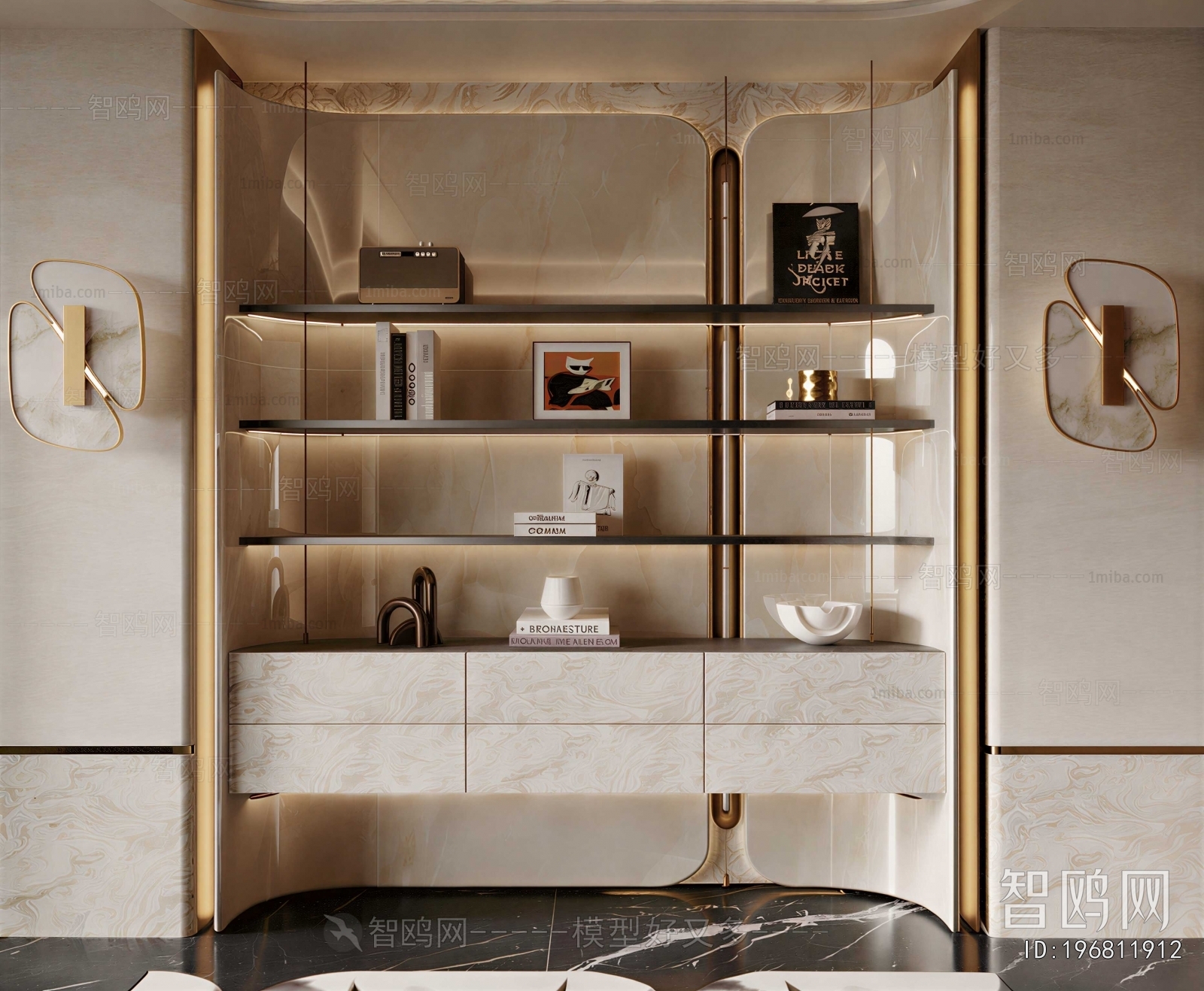 Modern Decorative Cabinet