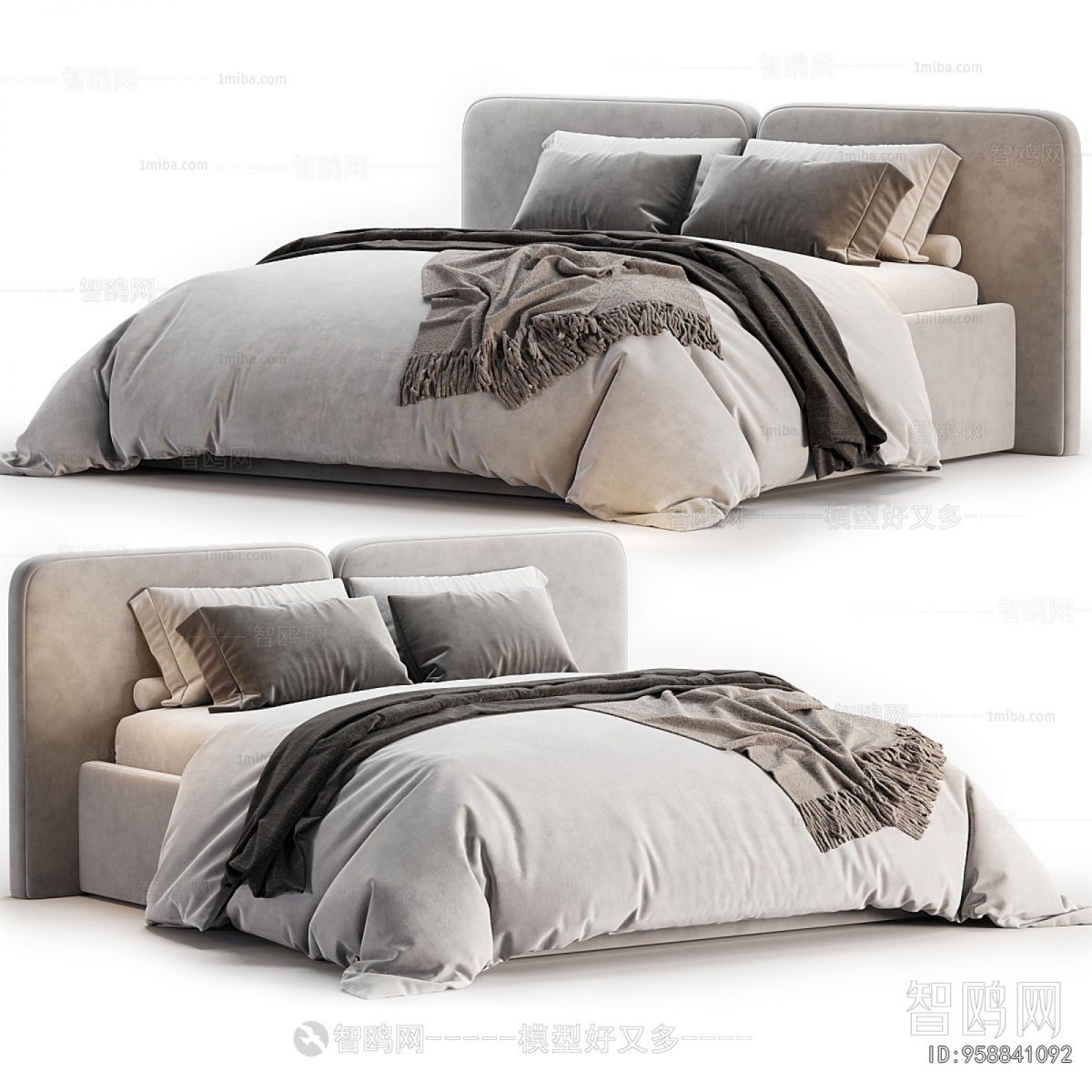 Modern Double Bed