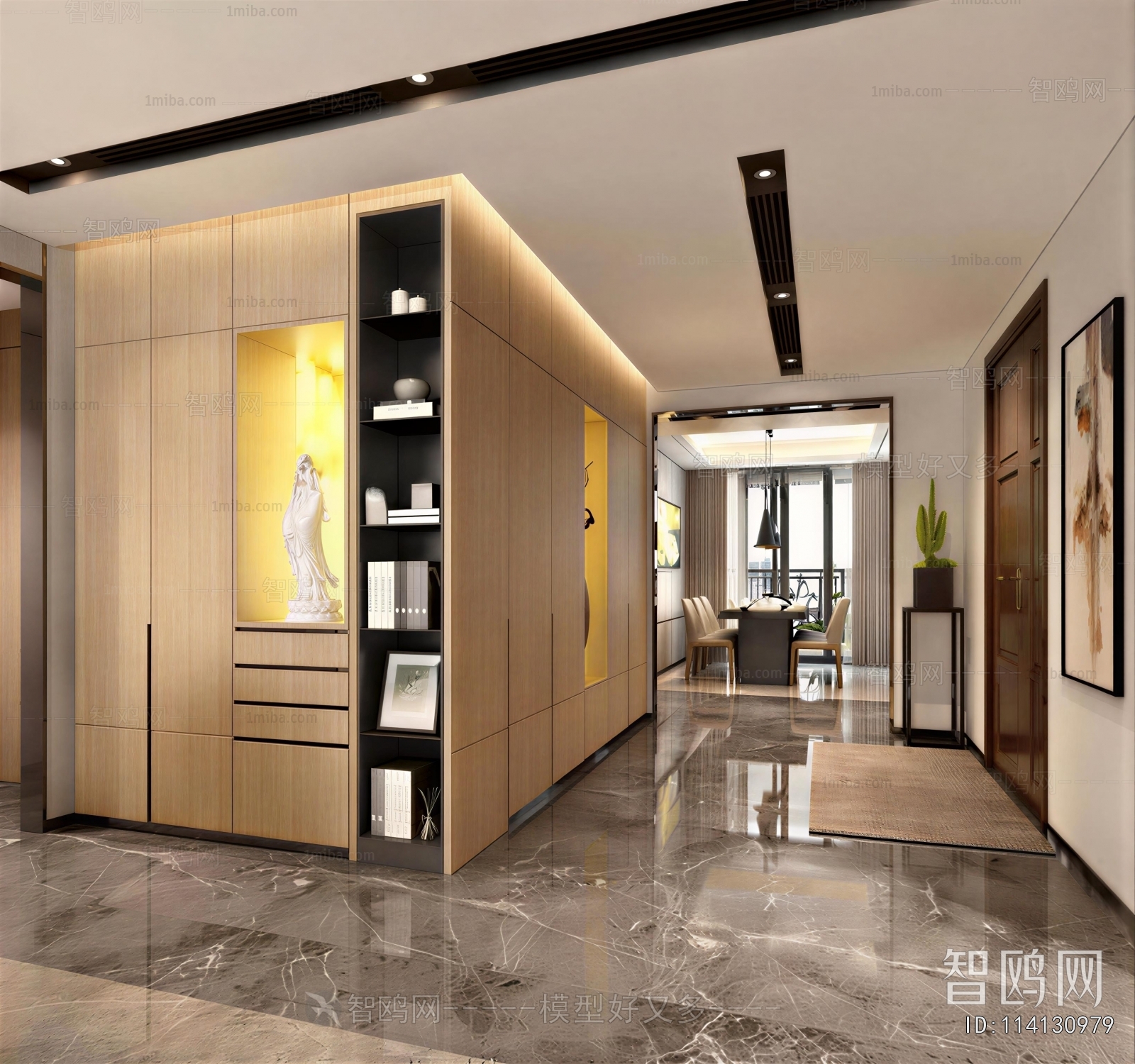 Modern Hallway