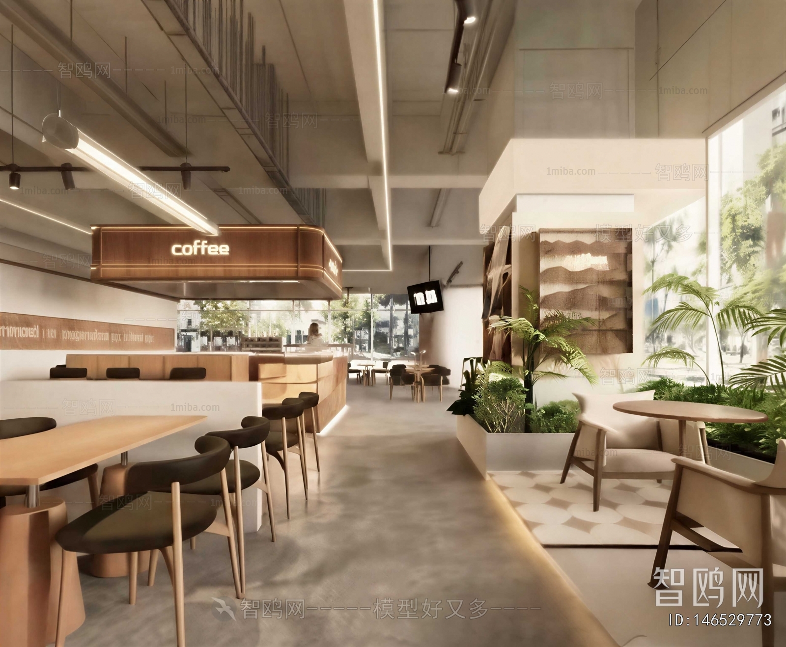 Modern Cafe