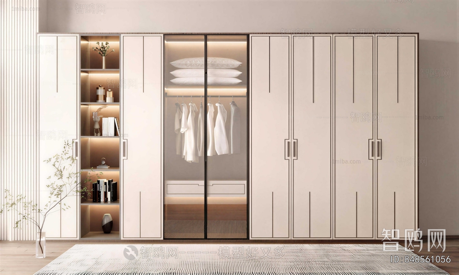 New Chinese Style The Wardrobe