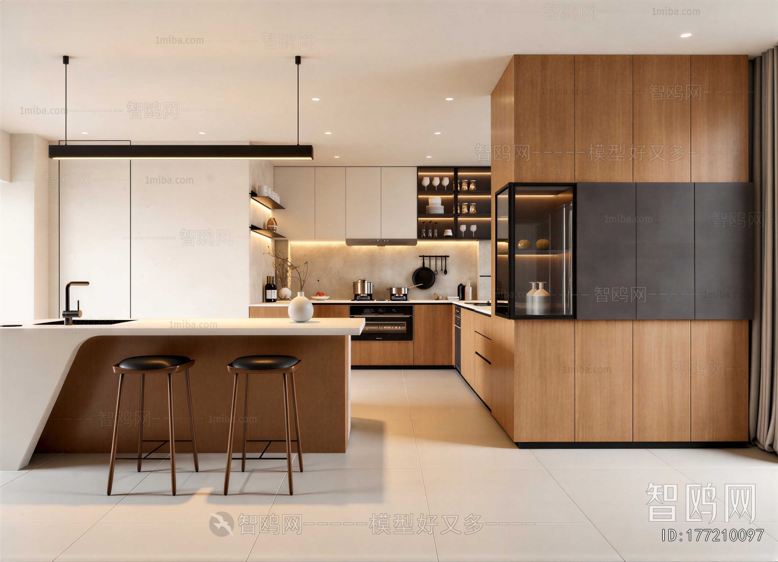 Modern Open Kitchen