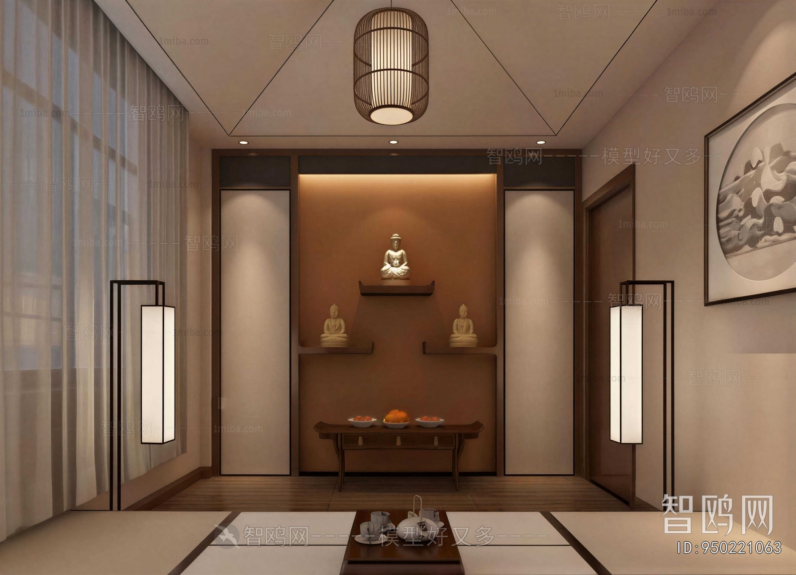 New Chinese Style Temple