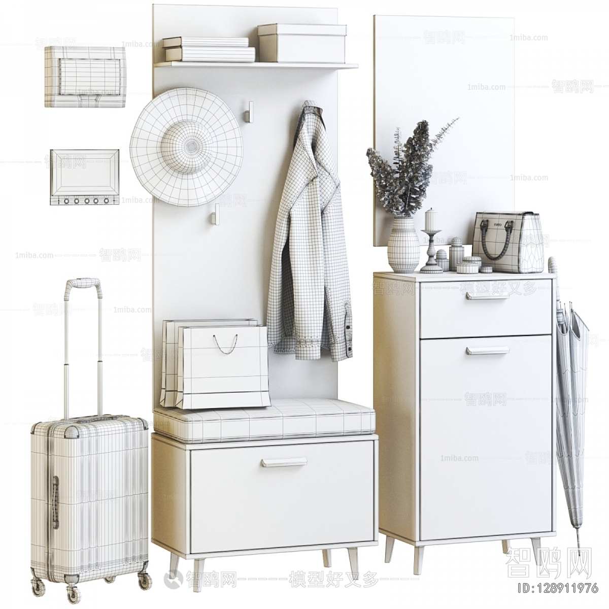 Modern Shoe Cabinet
