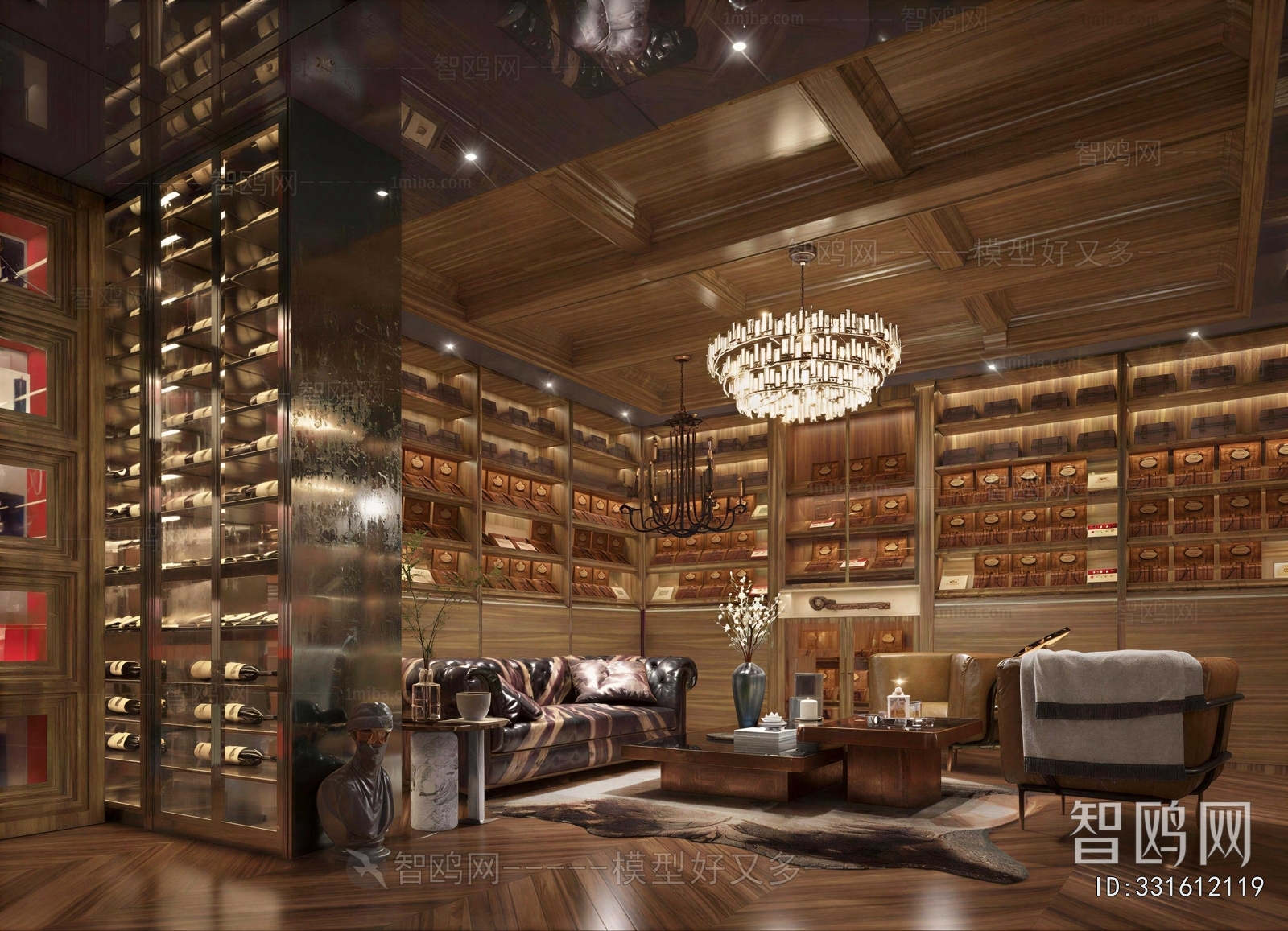 Modern Wine Cellar/Wine Tasting Room