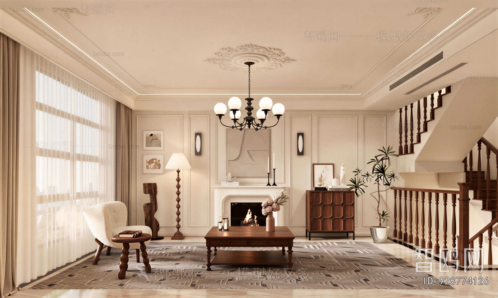 French Style A Living Room