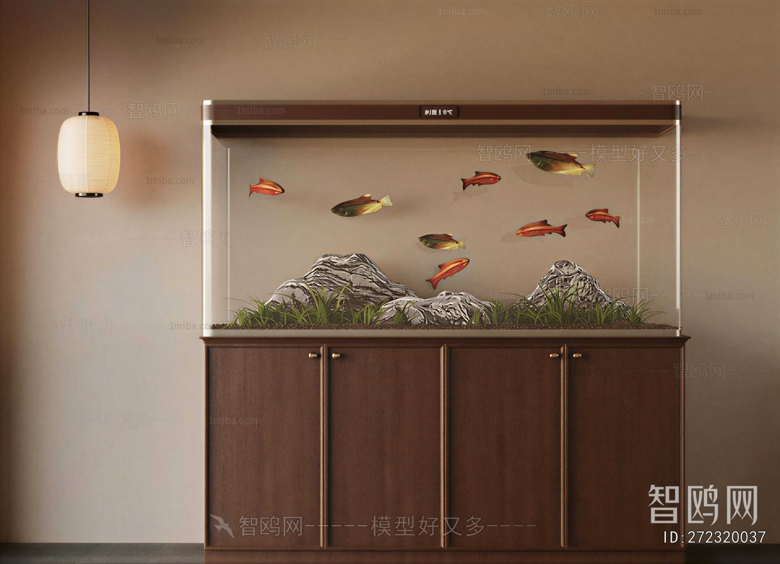 New Chinese Style Fish Tank