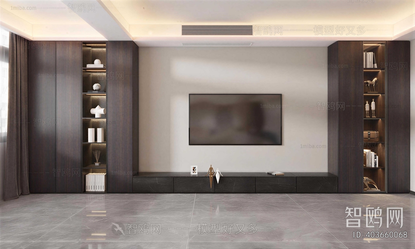 Modern TV Wall