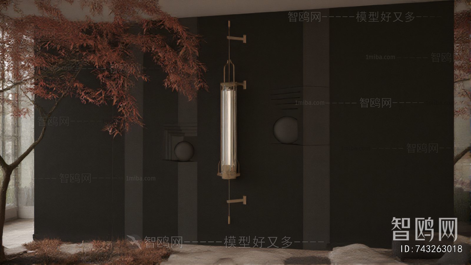 New Chinese Style Wall Lamp