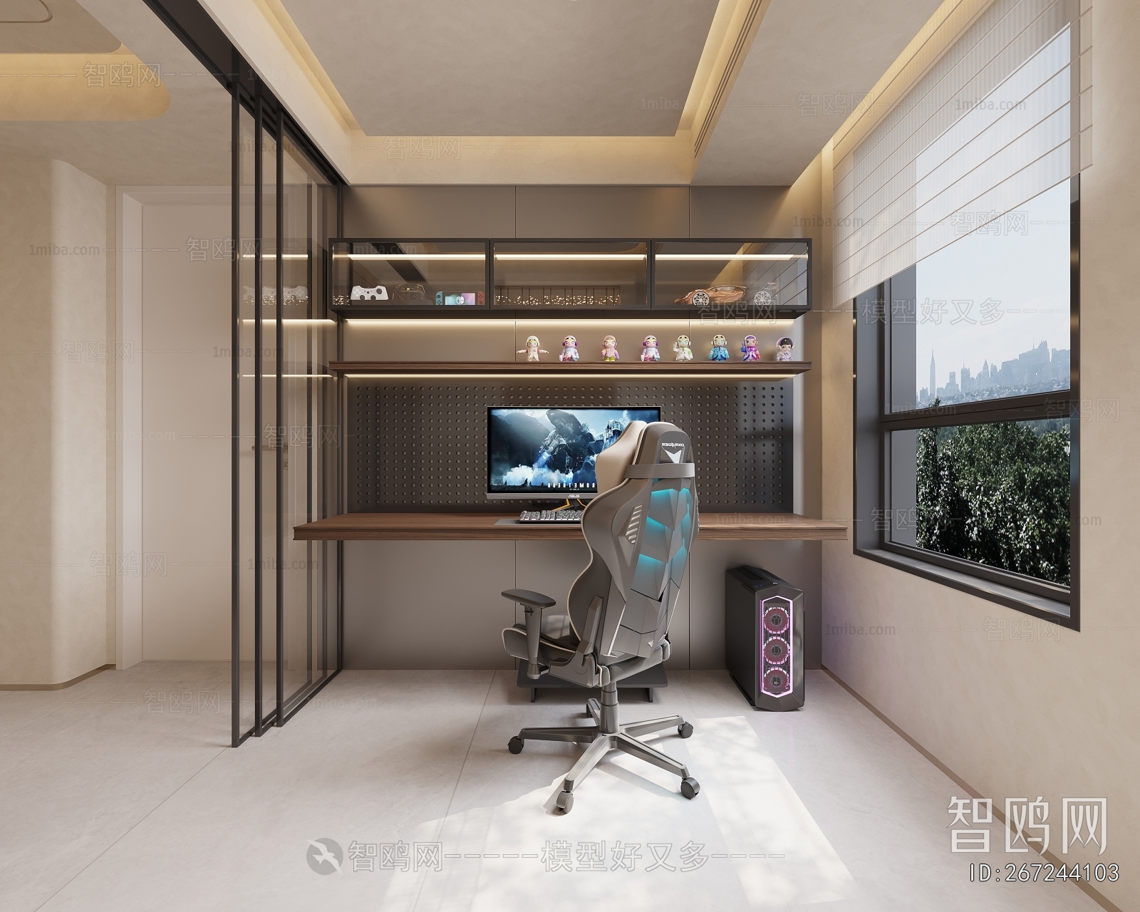 Modern E-sports Room