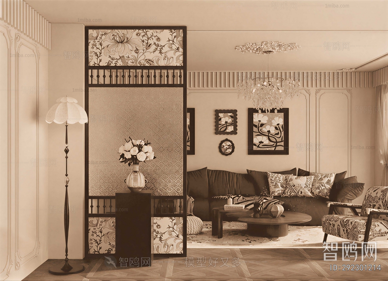 French Style A Living Room
