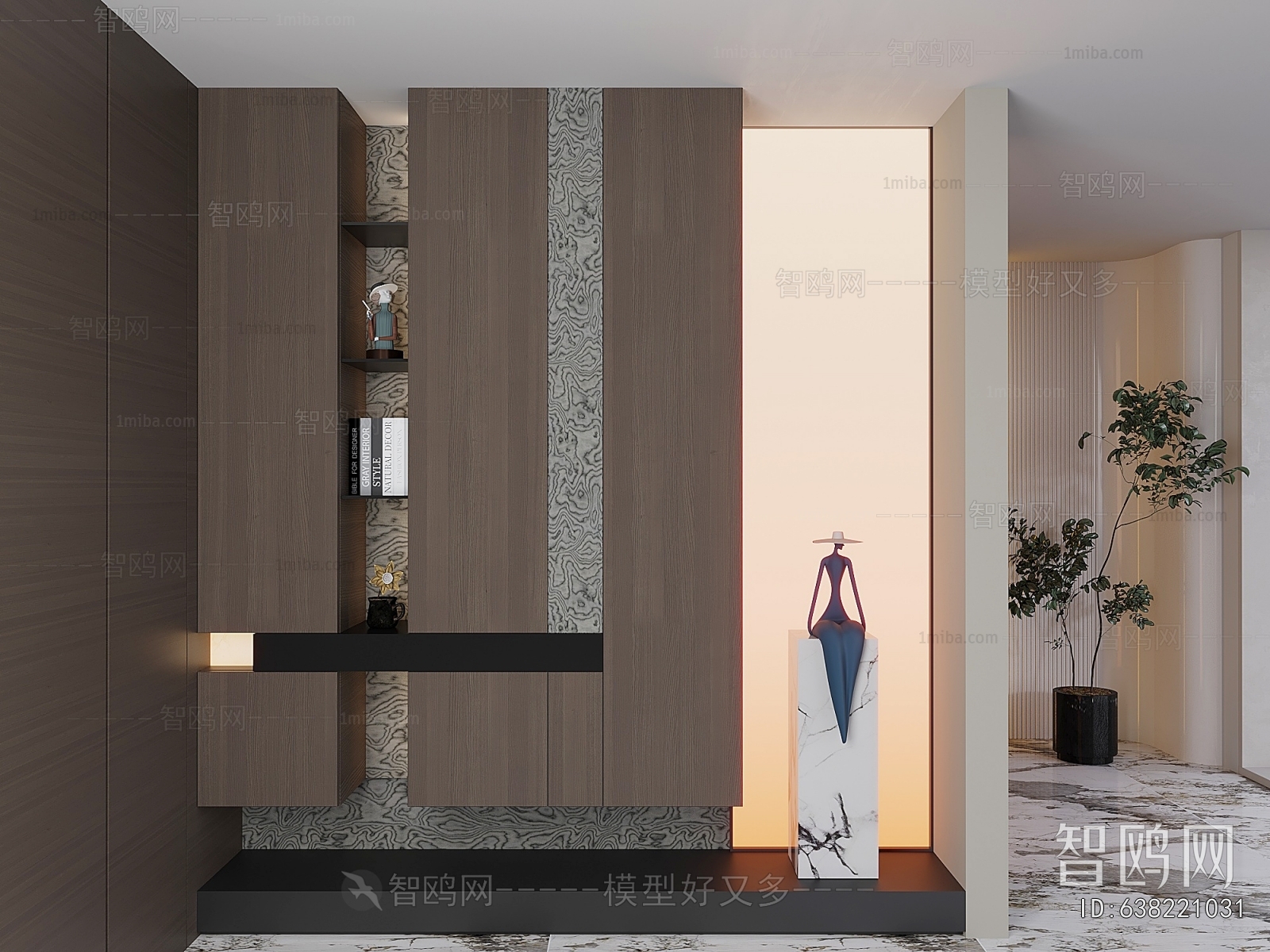 Modern Hallway