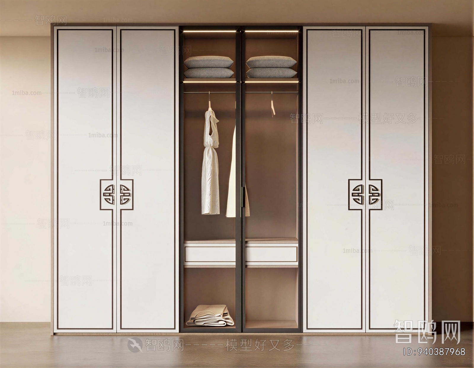 New Chinese Style The Wardrobe