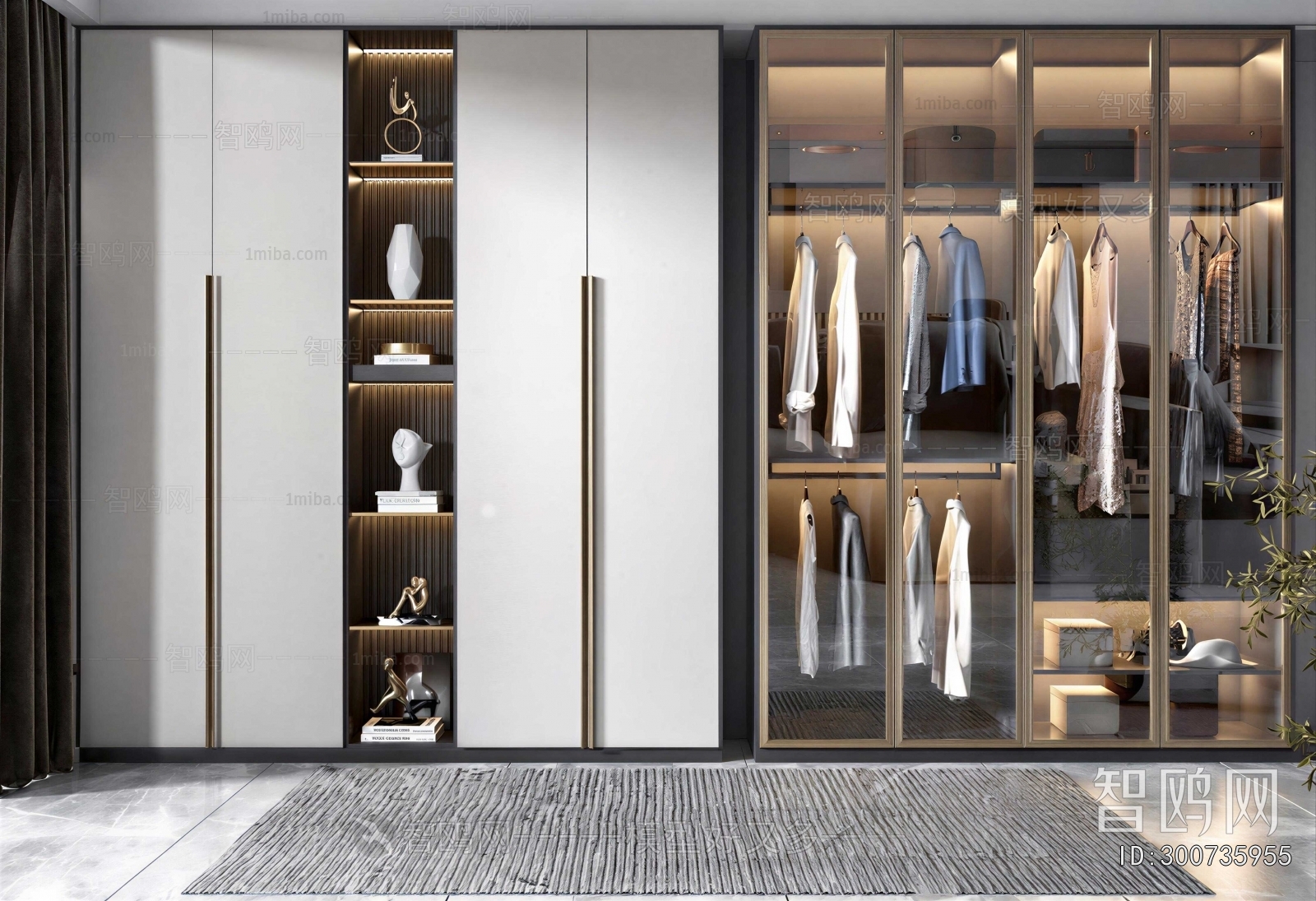 Modern The Wardrobe