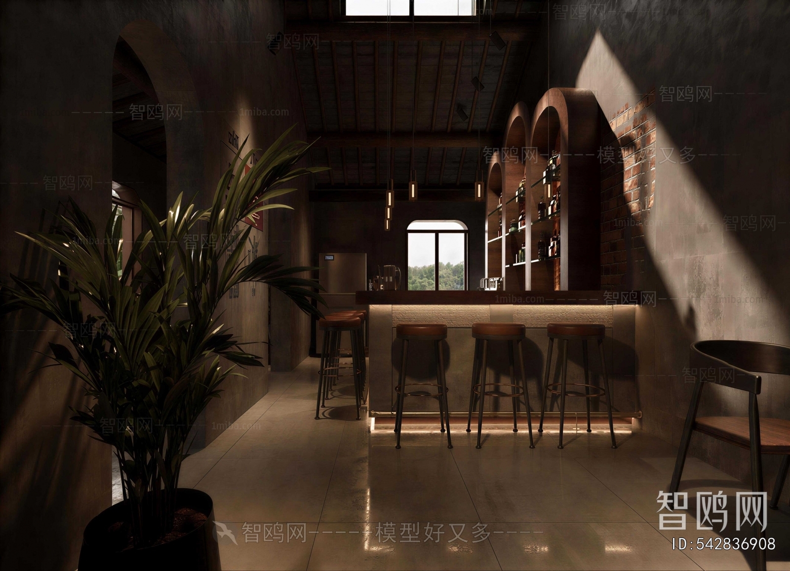 Industrial Style Bar