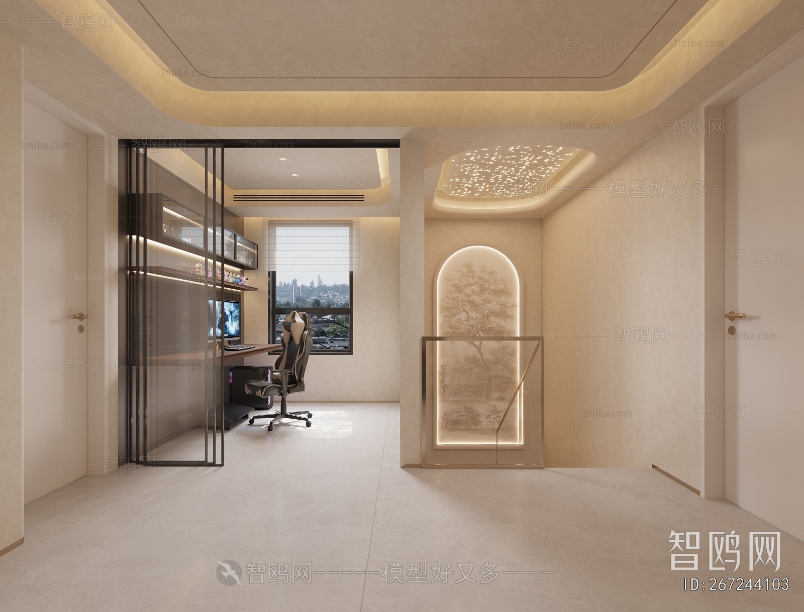 Modern E-sports Room