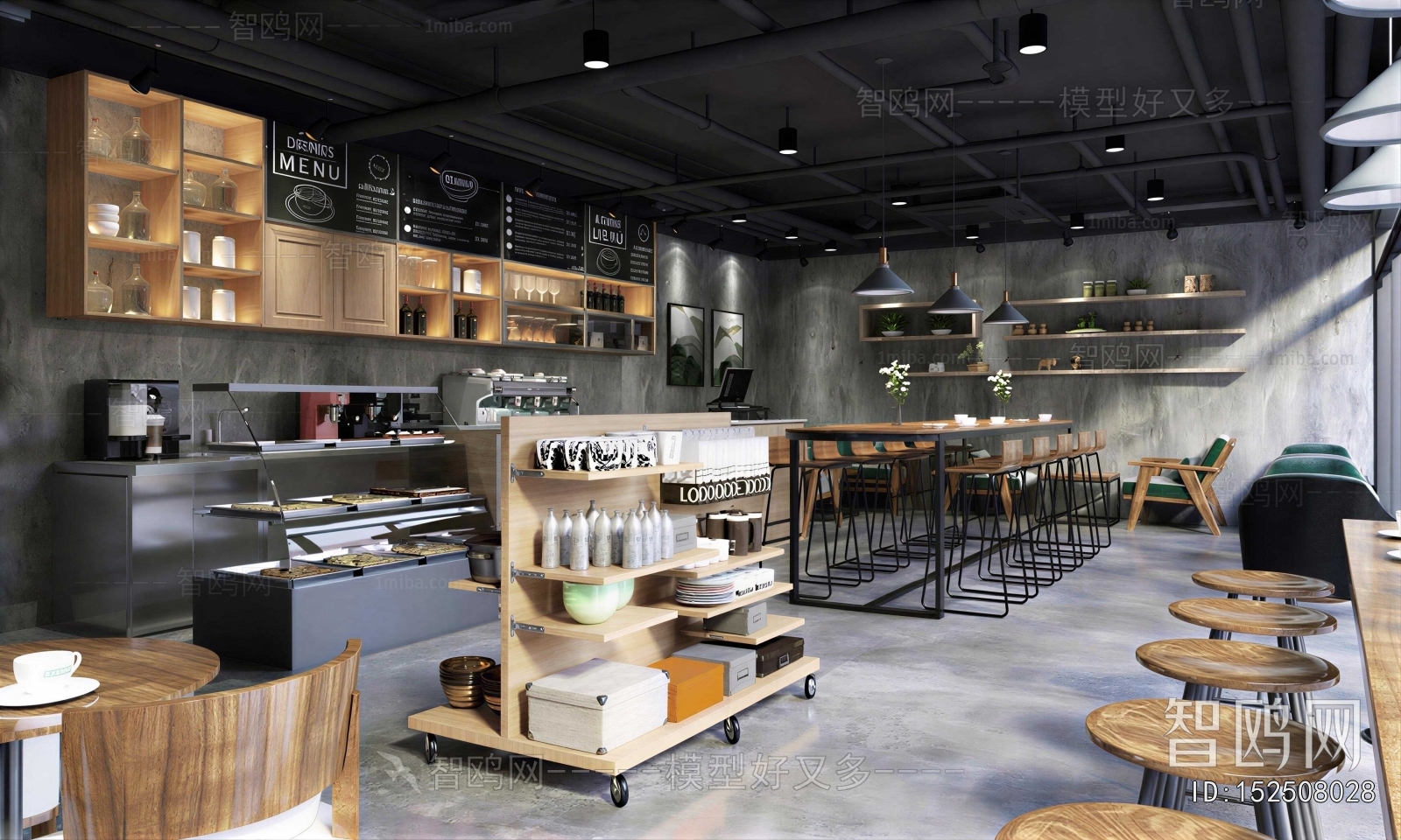 Industrial Style Cafe