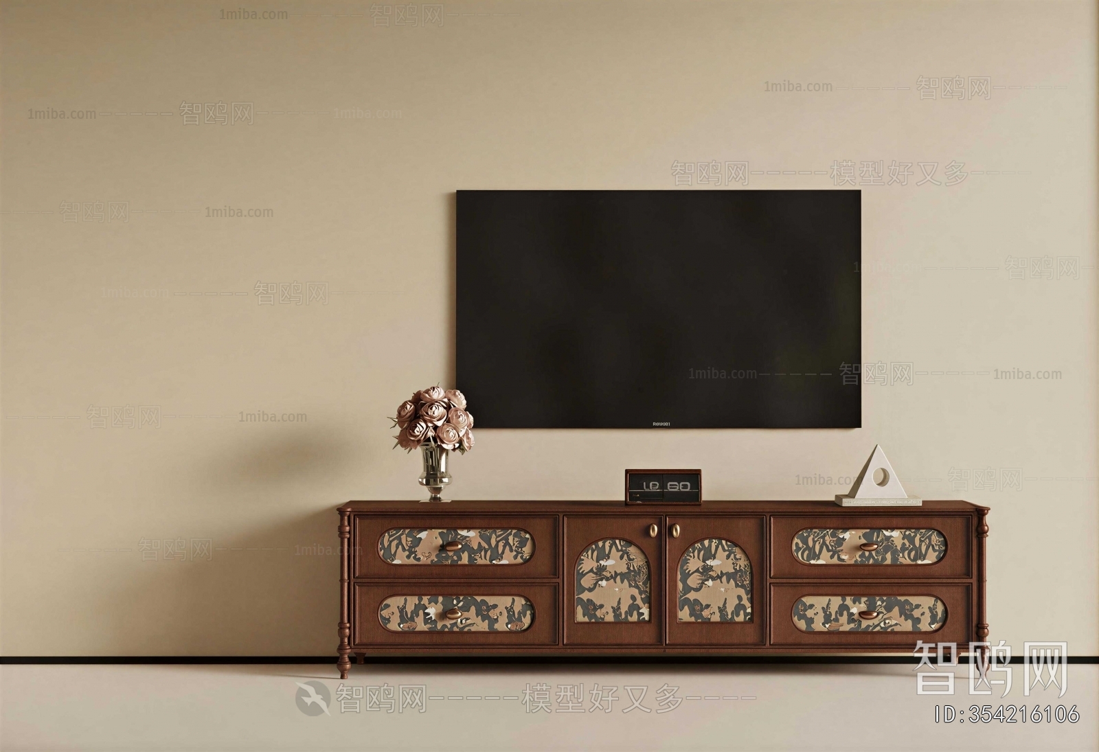 Retro Style TV Cabinet