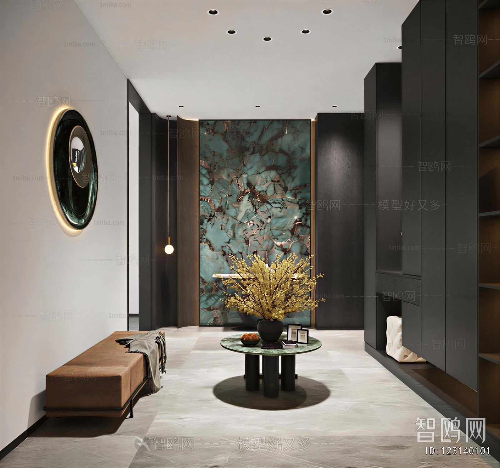 Modern Hallway