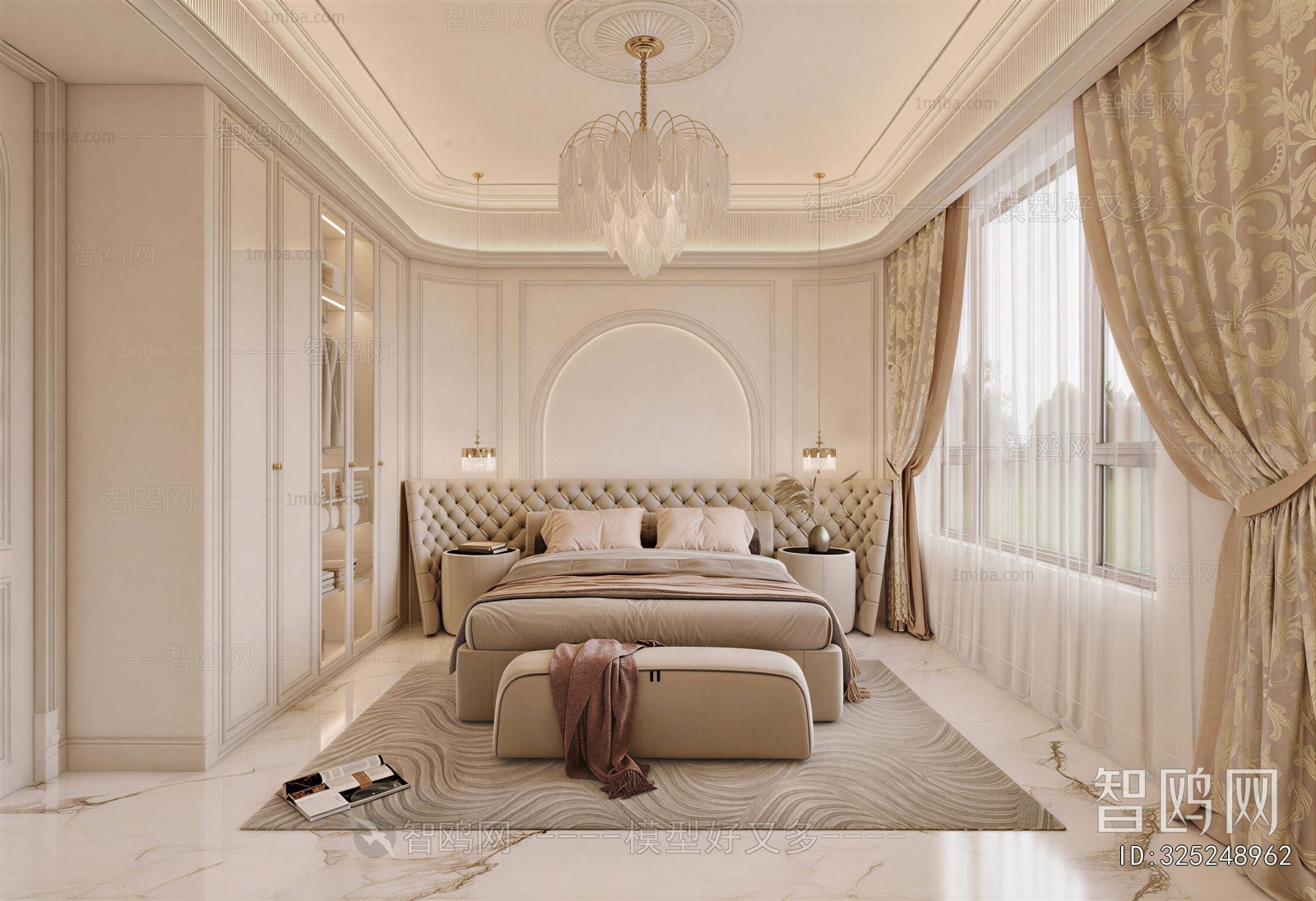 European Style Bedroom