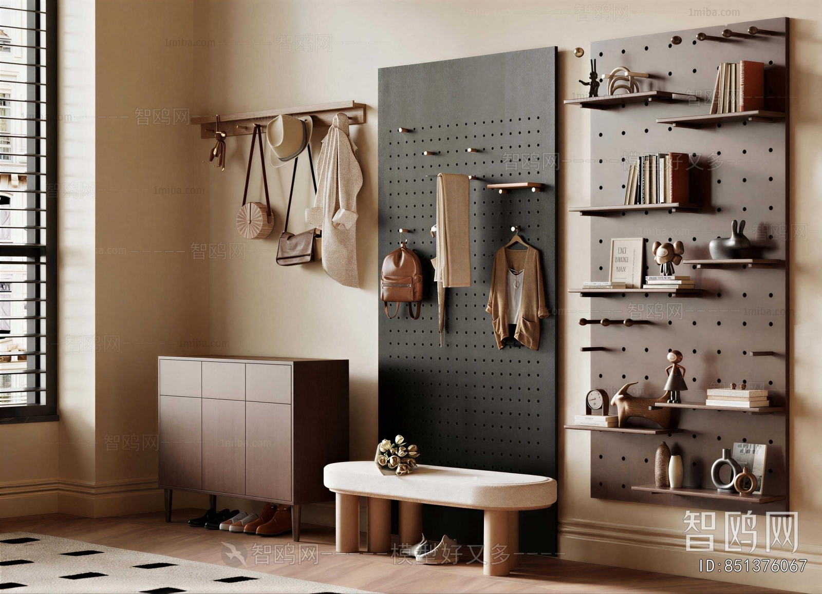 Modern Shoe Cabinet