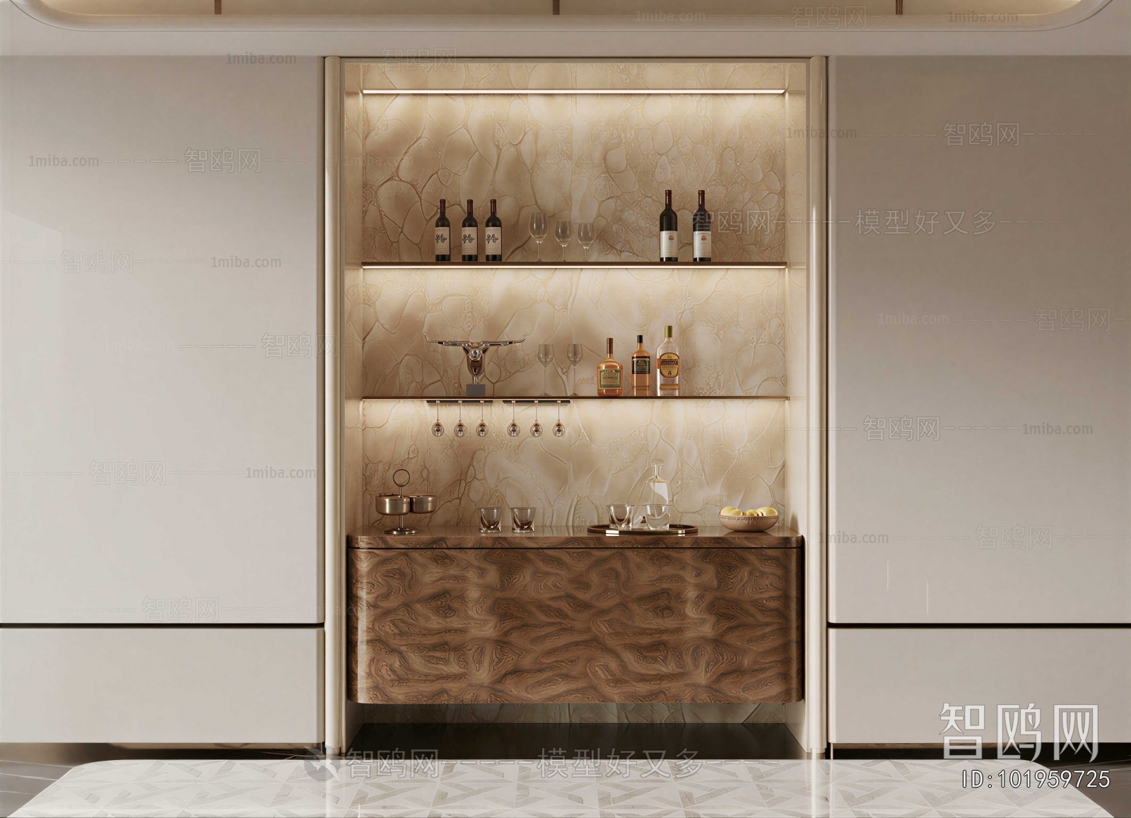 Modern Wine Cabinet