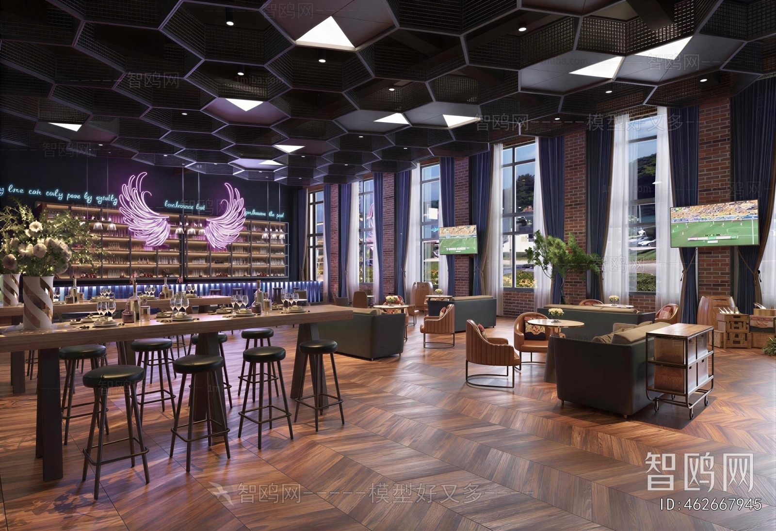 Industrial Style Restaurant