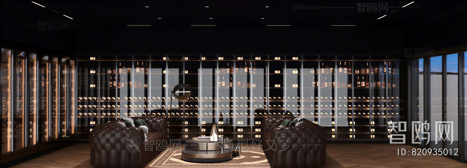 Modern Wine Cellar/Wine Tasting Room