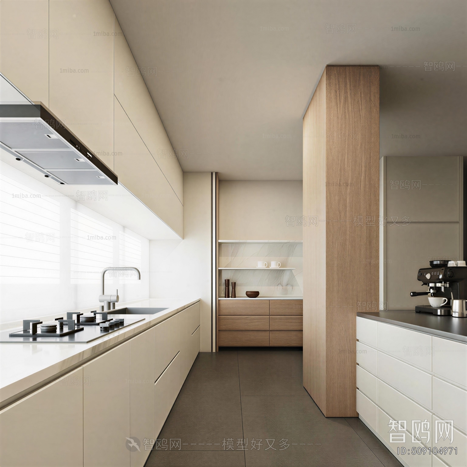 Modern Open Kitchen