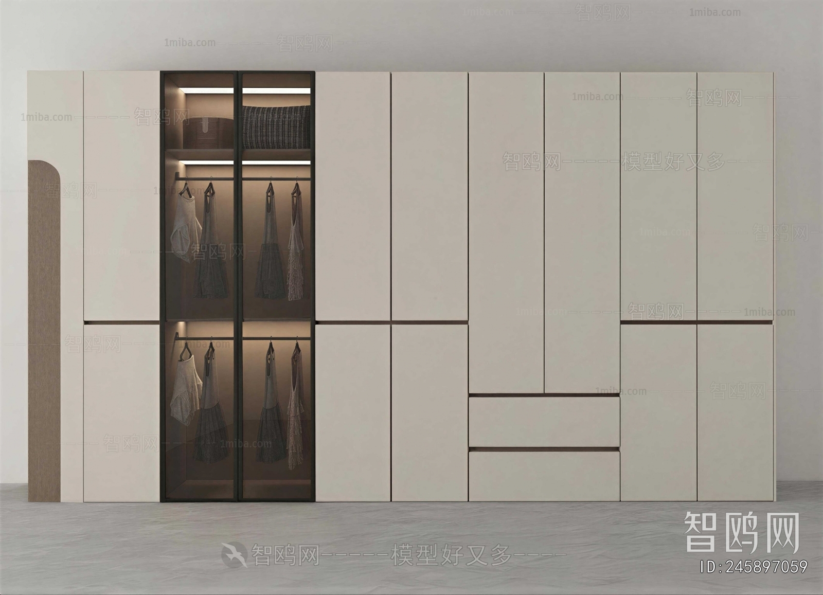 Modern The Wardrobe