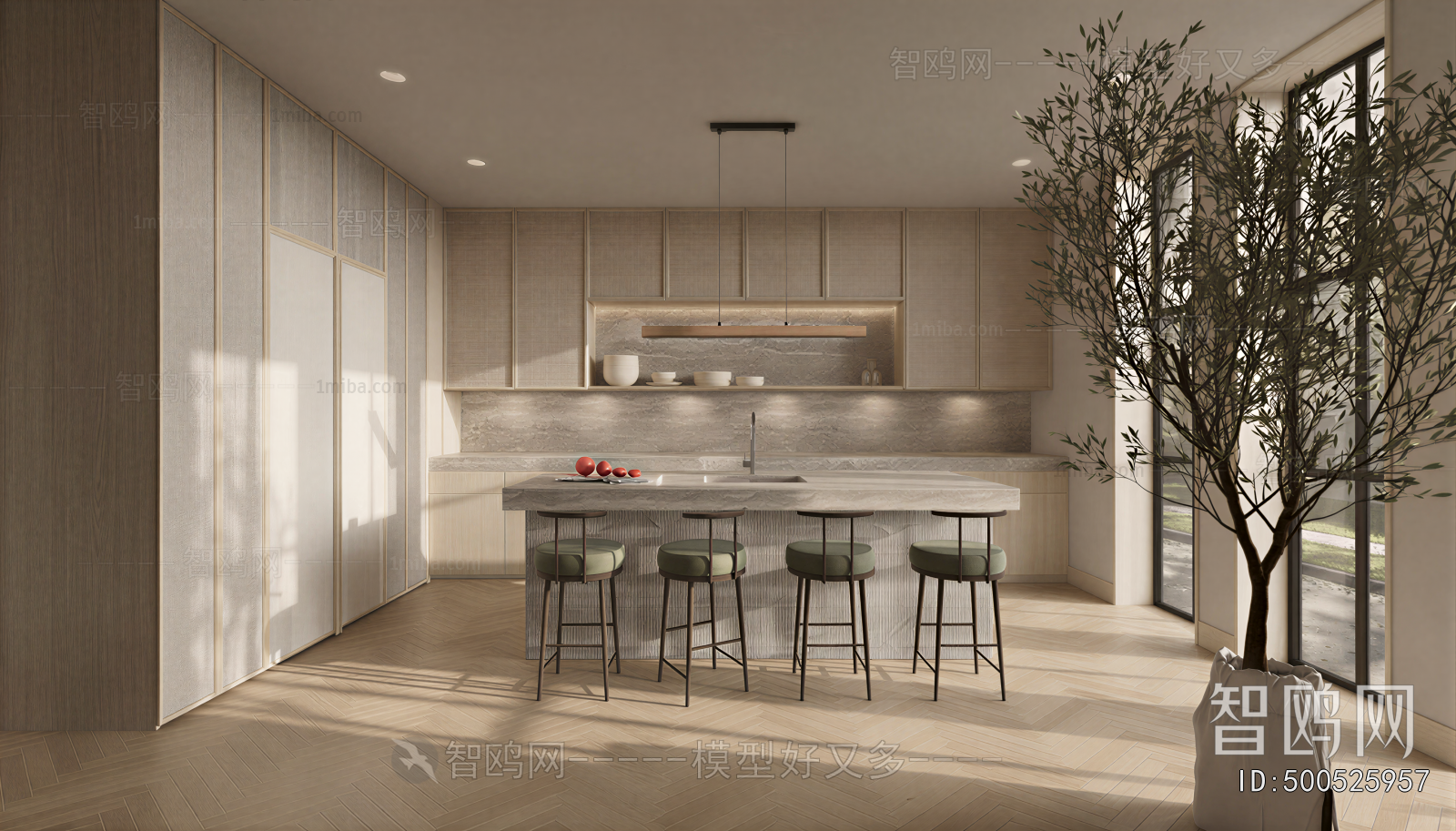 Modern The Kitchen