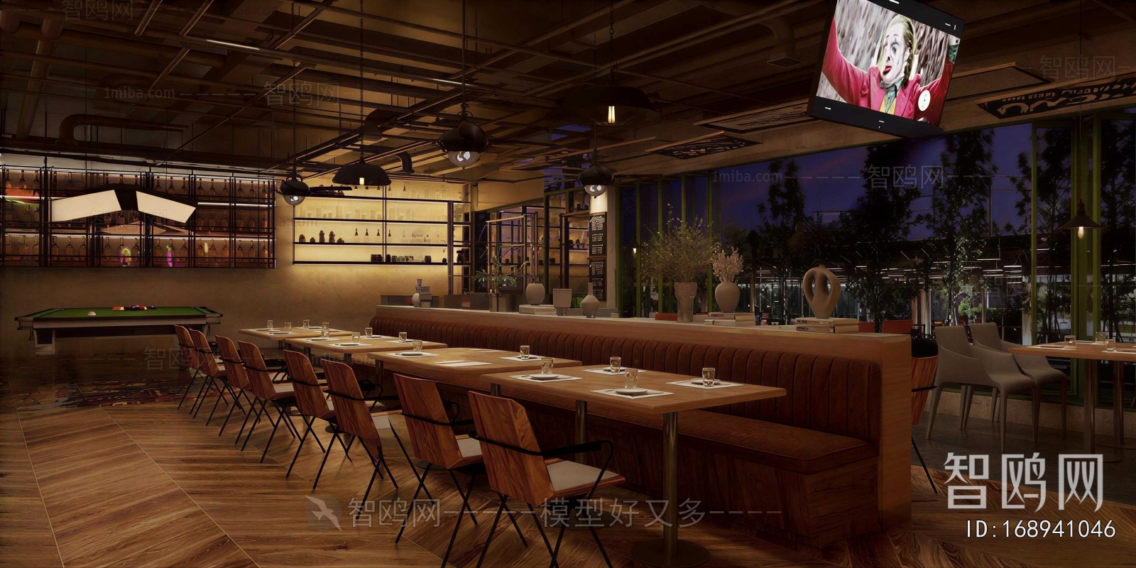 Industrial Style Restaurant