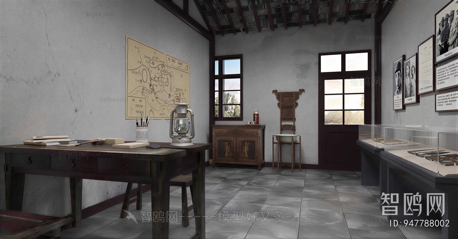 New Chinese Style Exhibition Hall