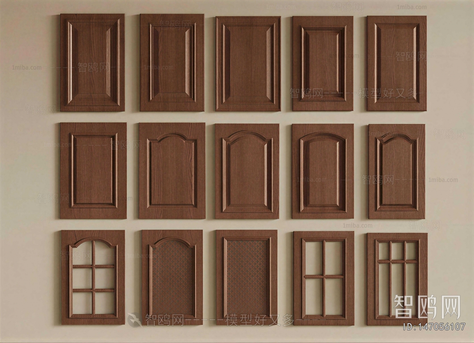 Modern Door Panel