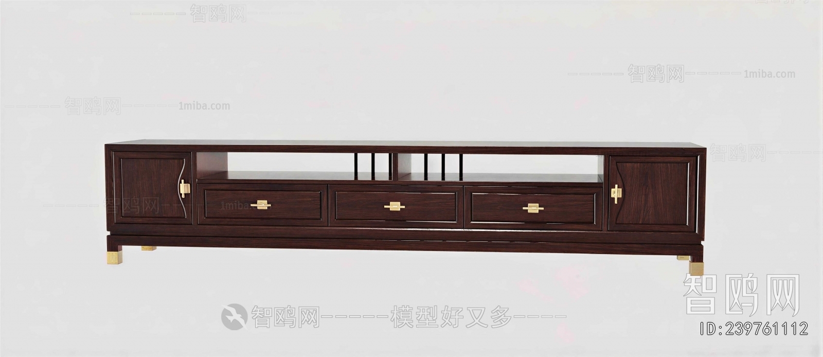 New Chinese Style TV Cabinet