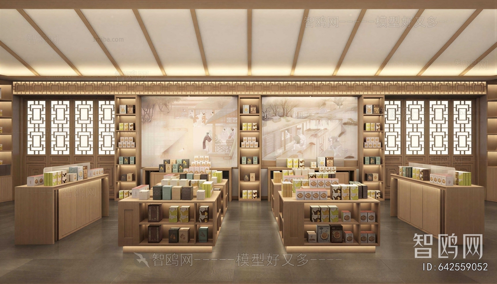 New Chinese Style Retail Stores