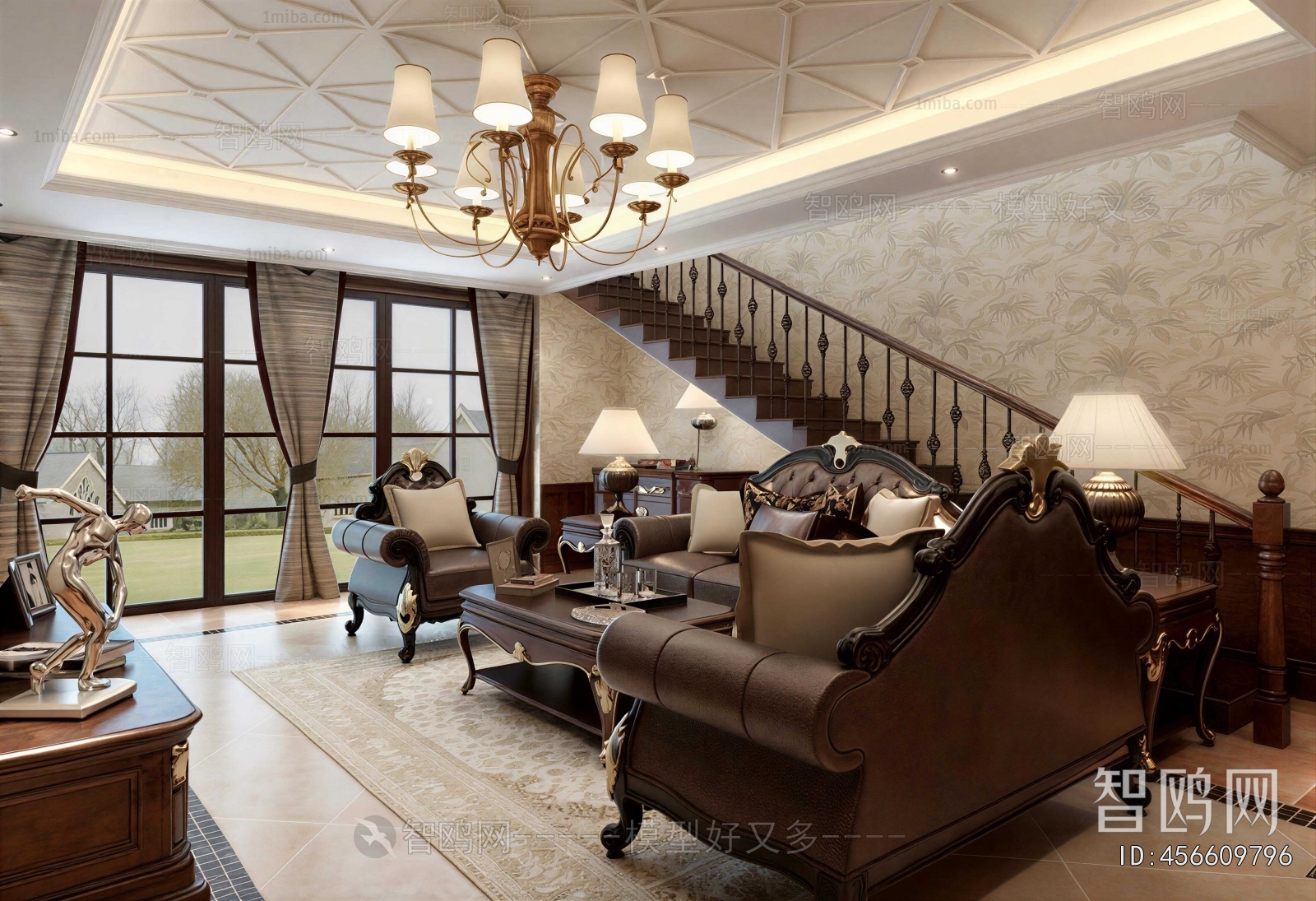 European Style A Living Room