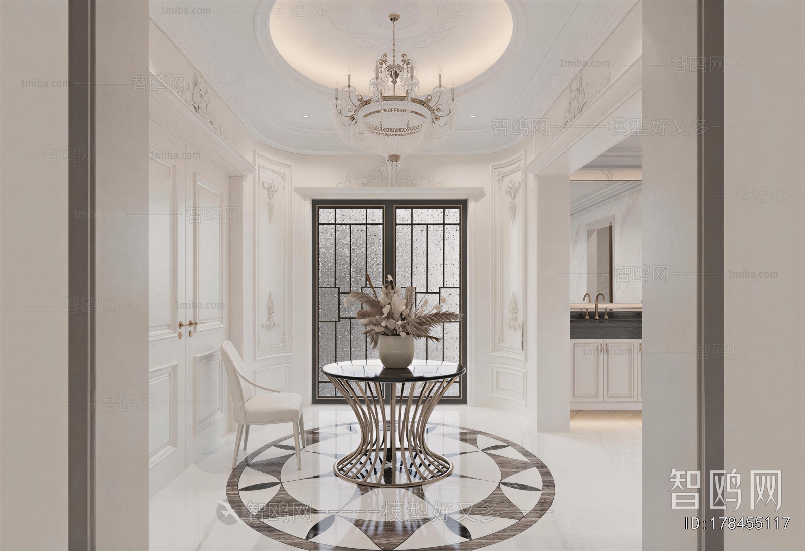 European Style Hallway