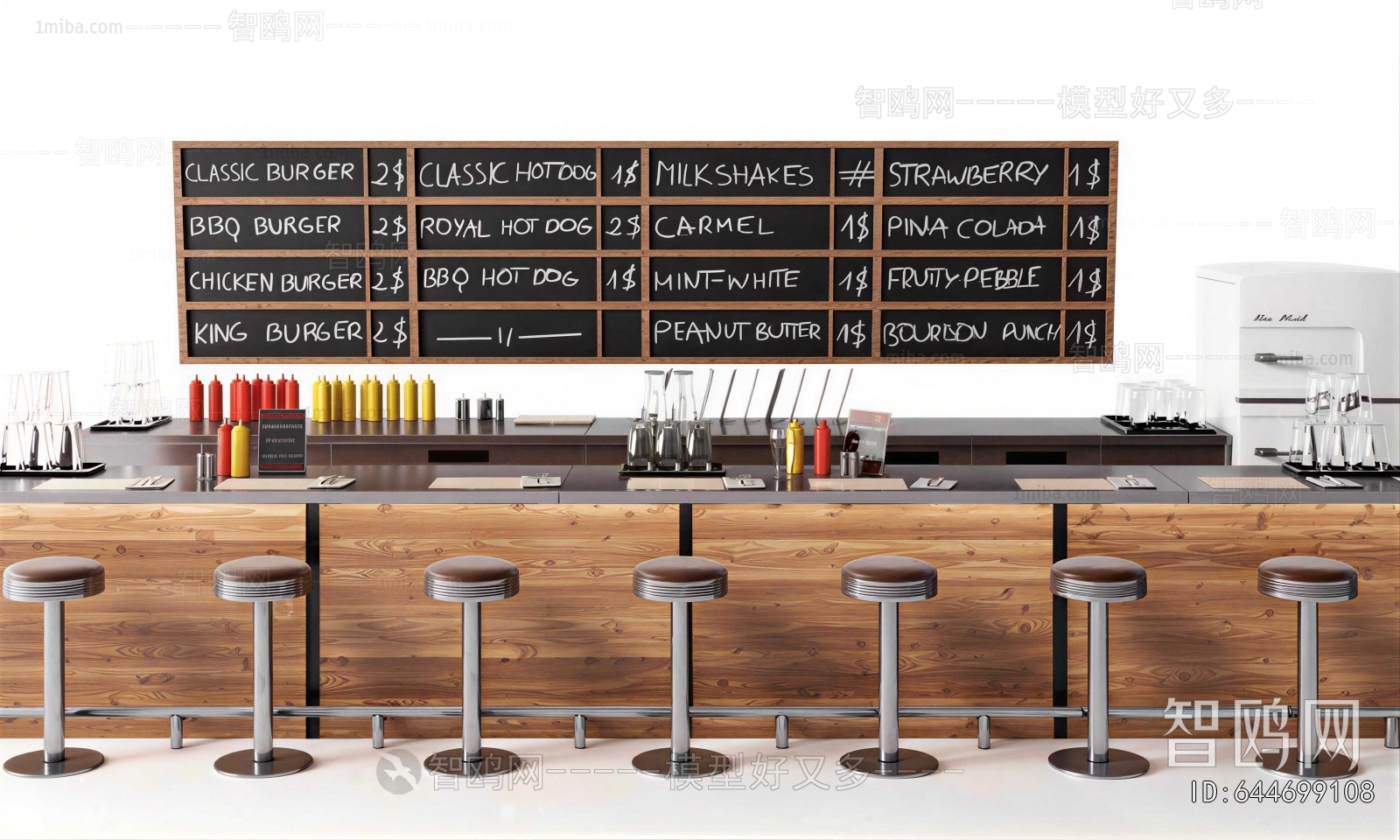 Modern Counter Bar