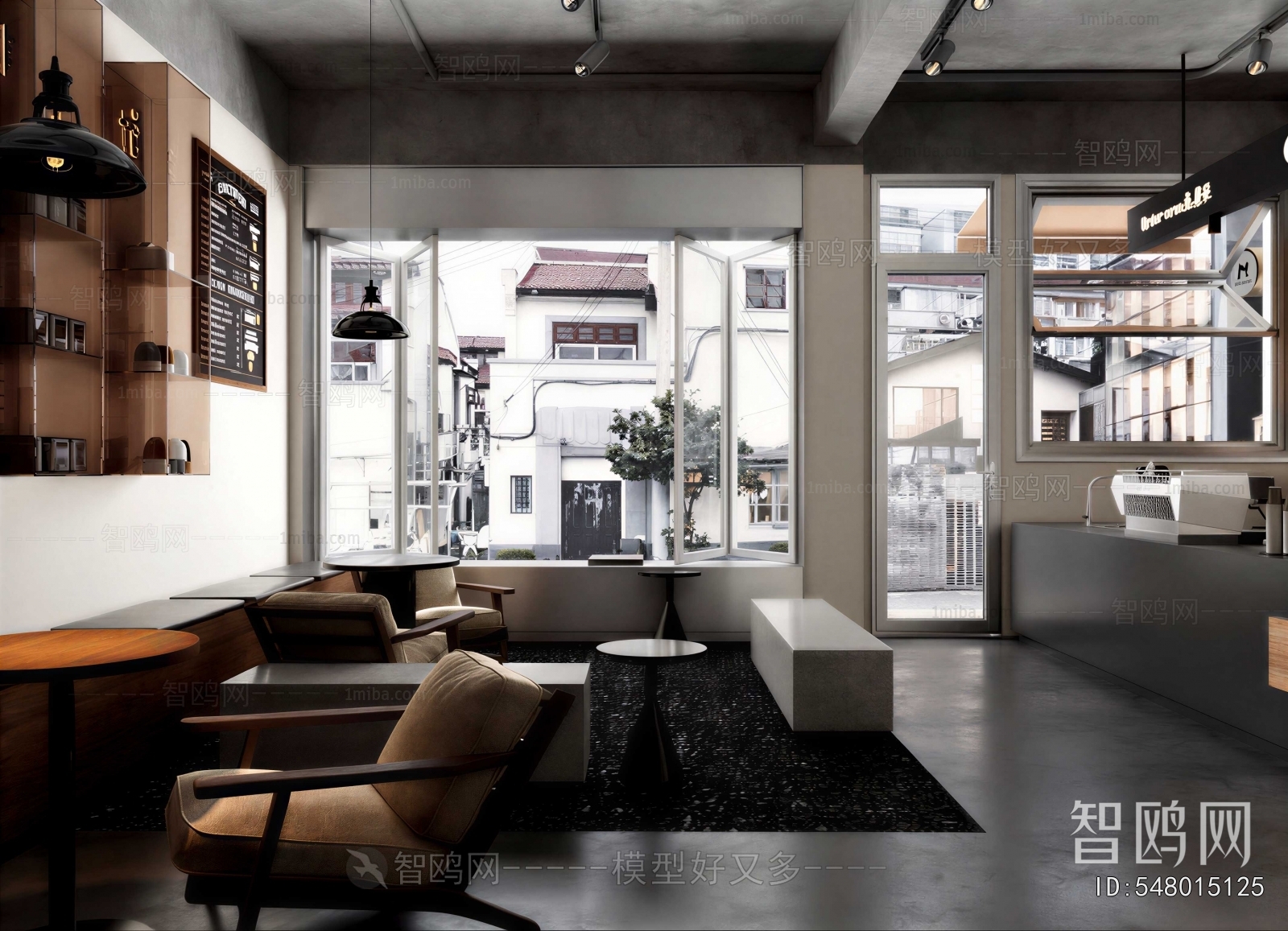 Industrial Style Cafe