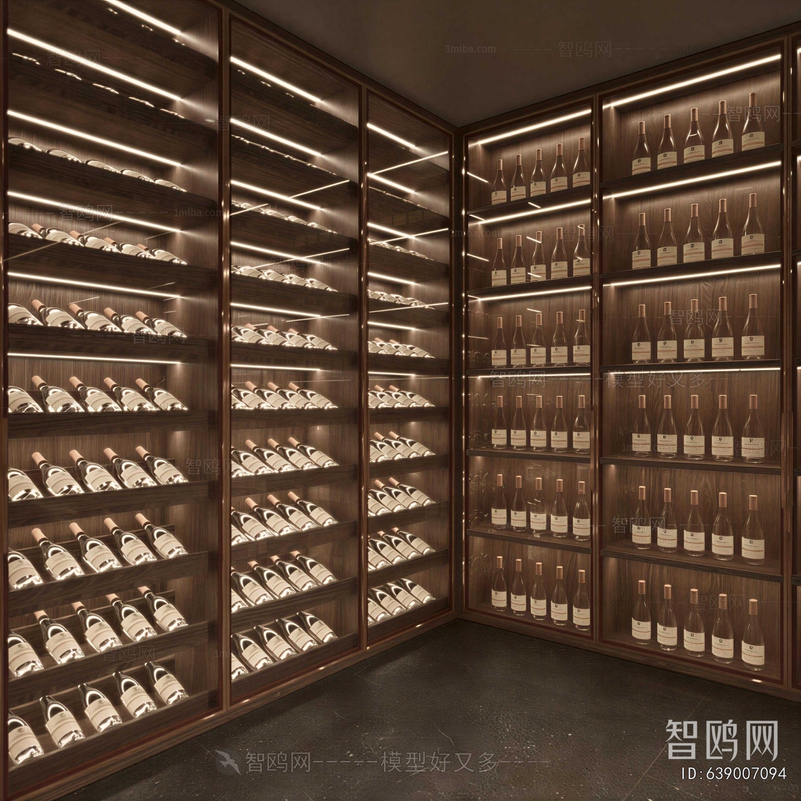 Modern Wine Cellar/Wine Tasting Room