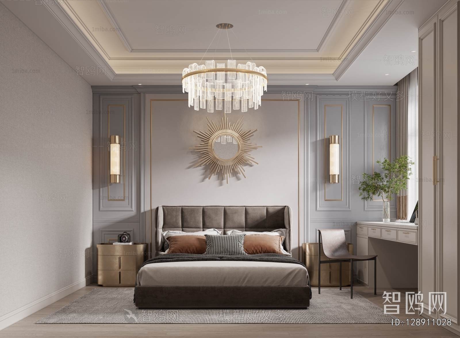 American Style Bedroom