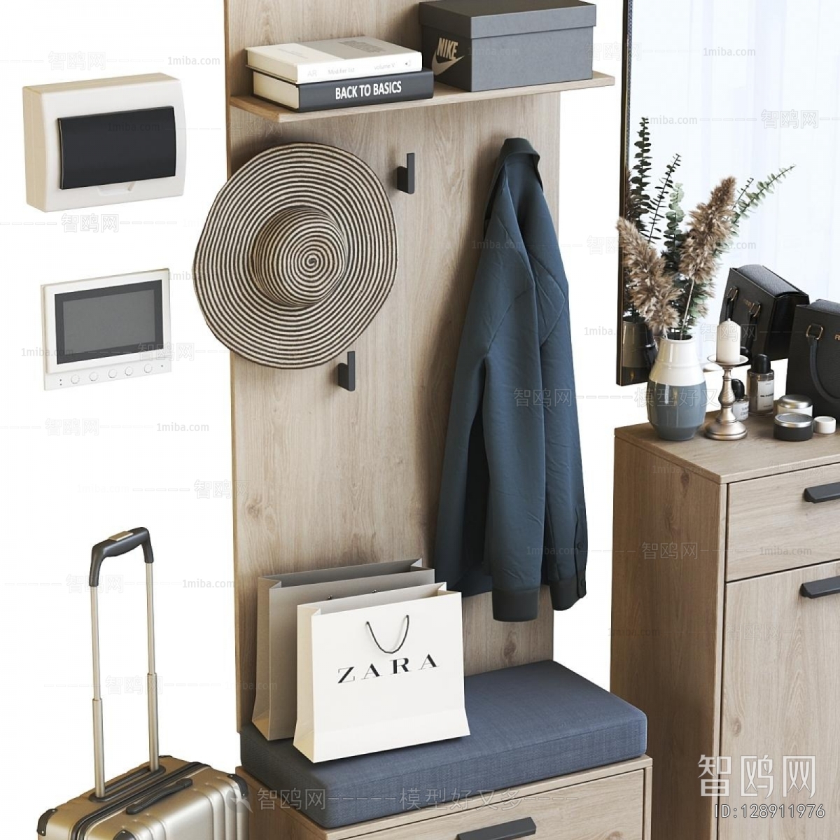 Modern Shoe Cabinet