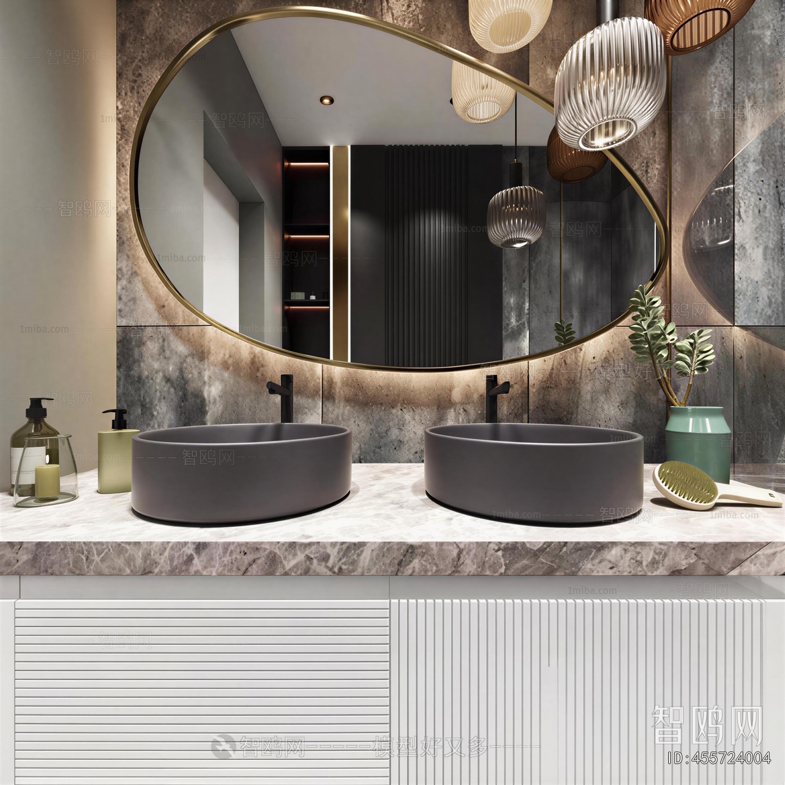 Modern Bathroom Cabinet