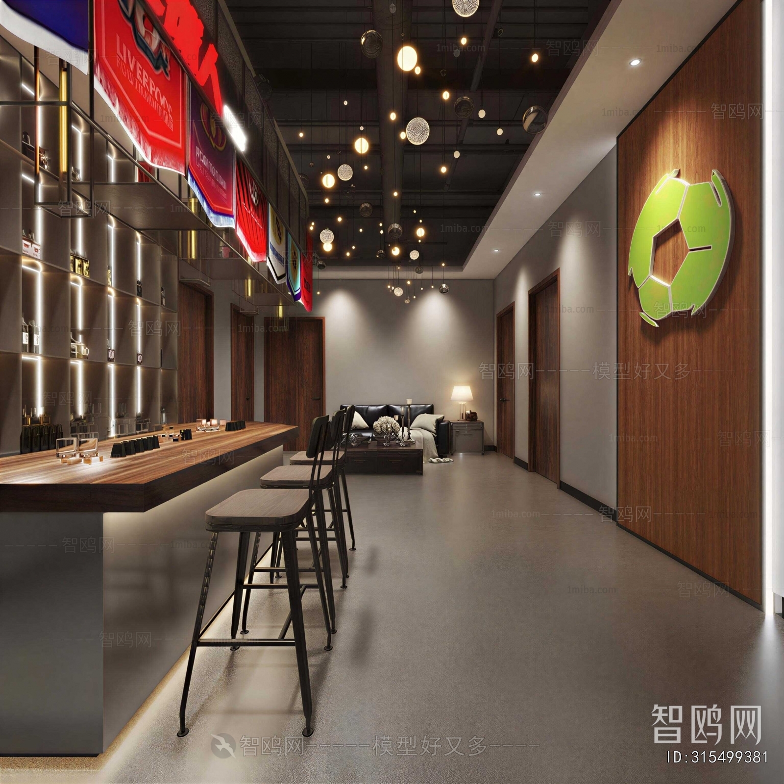 Industrial Style Cafe